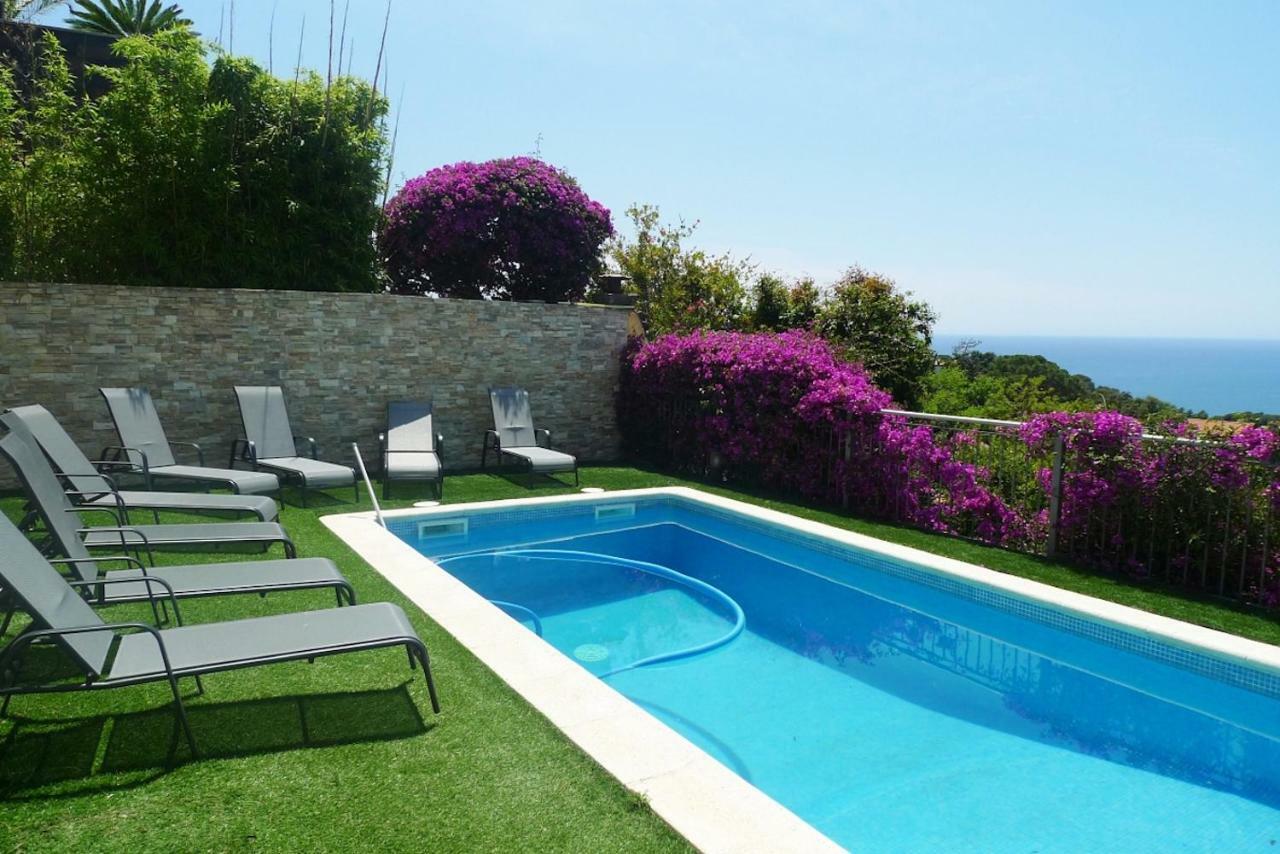 Luxury Villa Vista Del Mar Льорет-де-Мар Екстер'єр фото